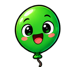 Balluum, the green balloon hero