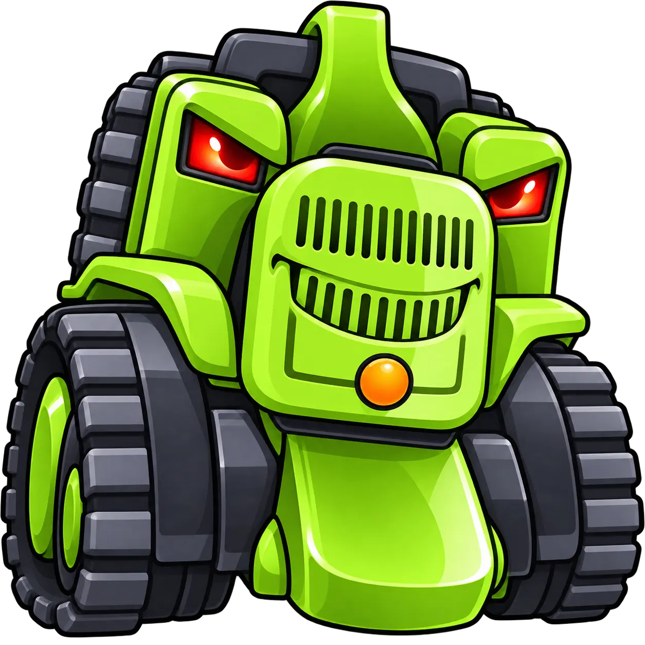 Portrait of the tractor
